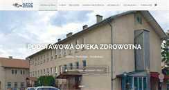 Desktop Screenshot of gzozszczucin.pl